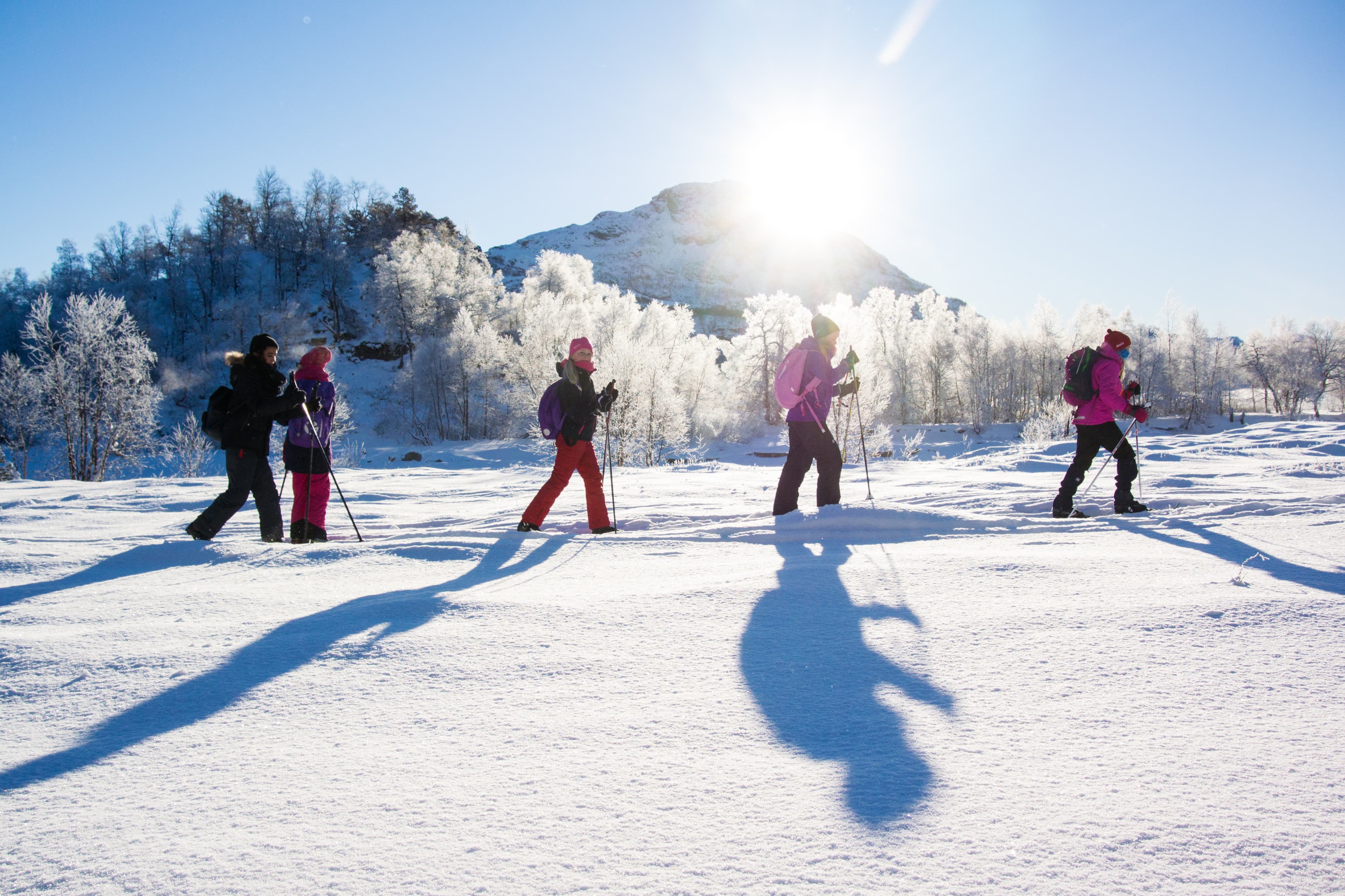 Skitur på Gullingen.
