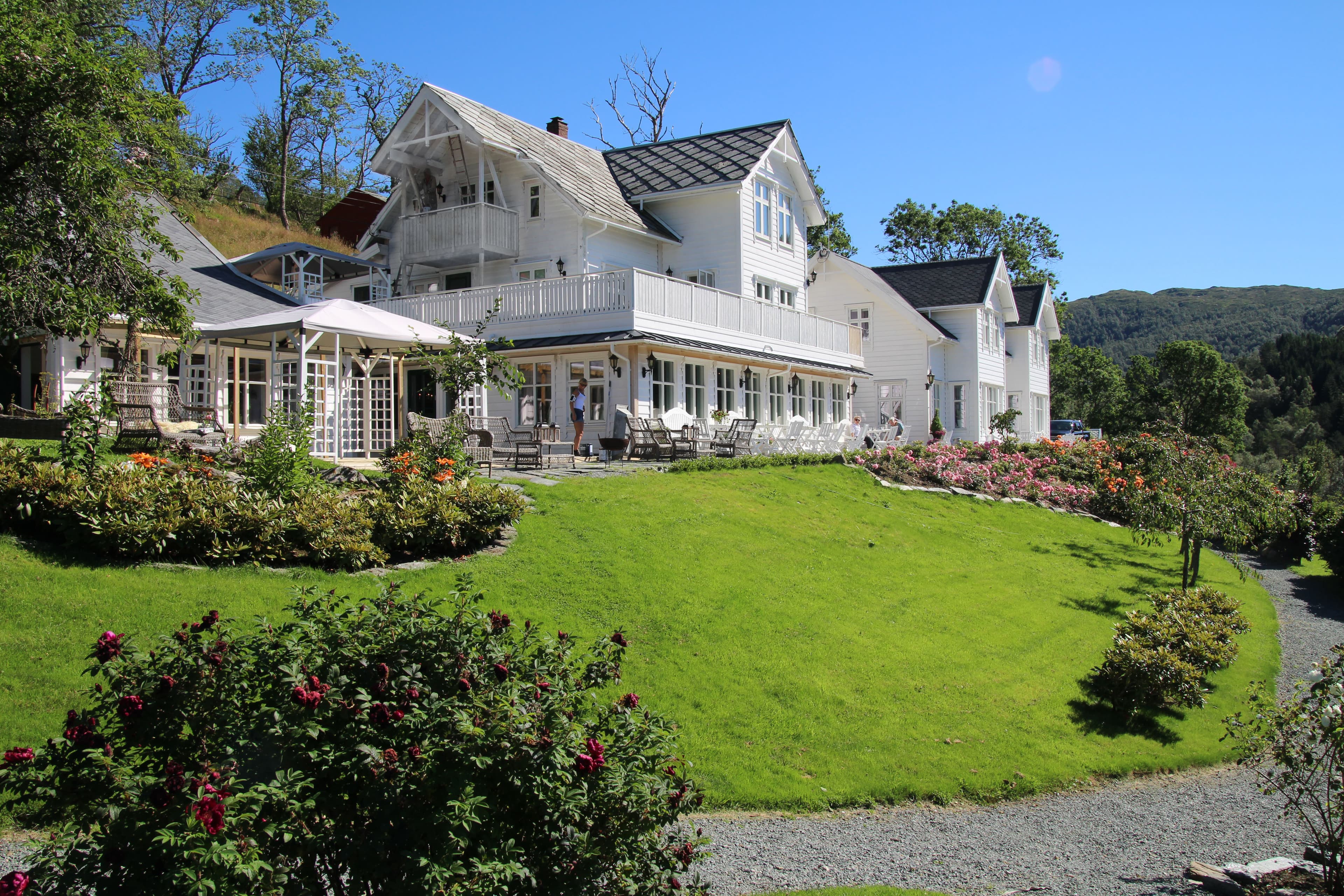 Vakre Haaheim Gaard på Tysnes