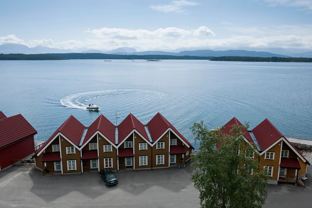 Kviltorp Camping, Sjøhusene