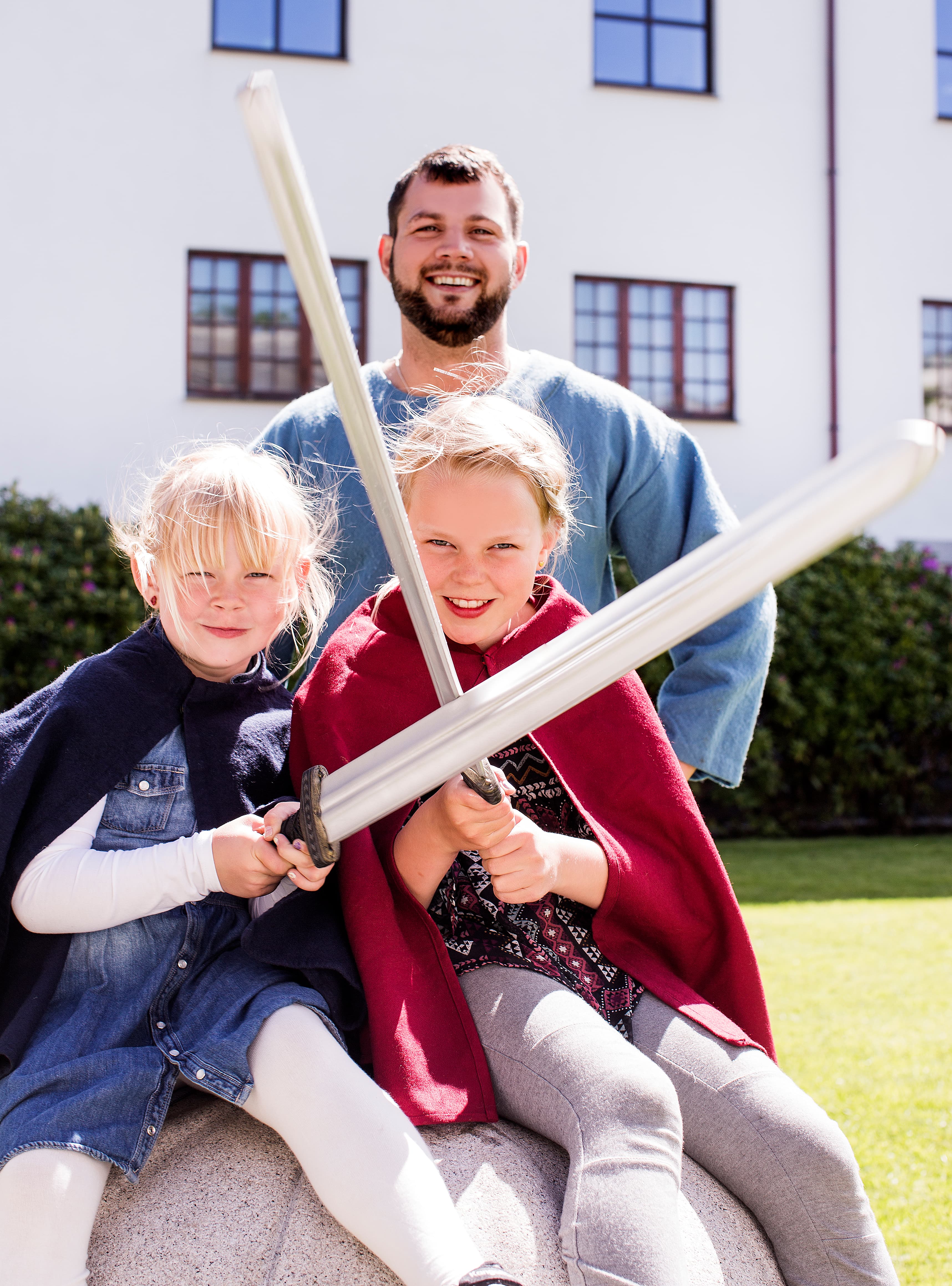 Sverdkamp på museum