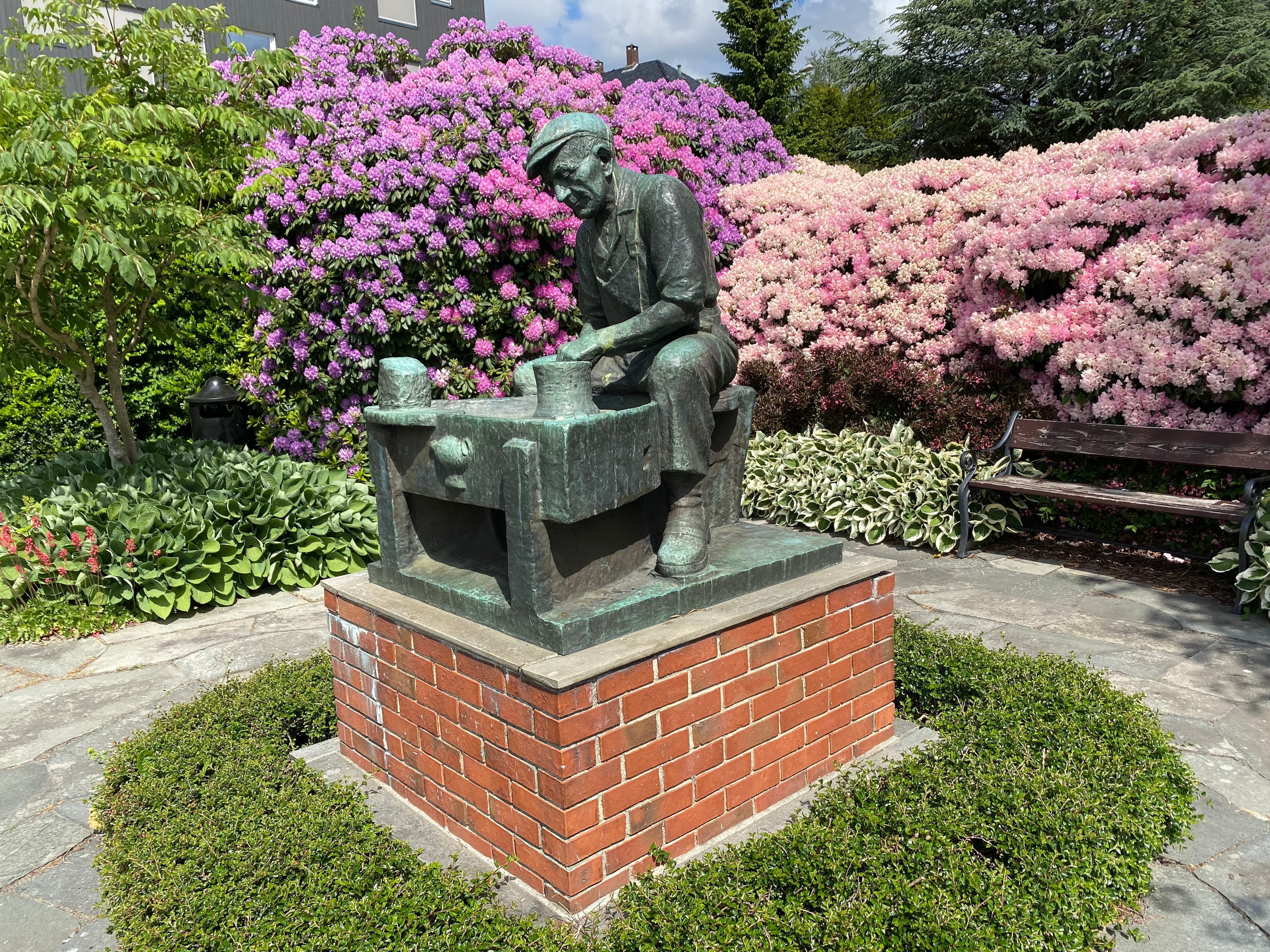 Pottemakeren av Erik Haugland, 1965.