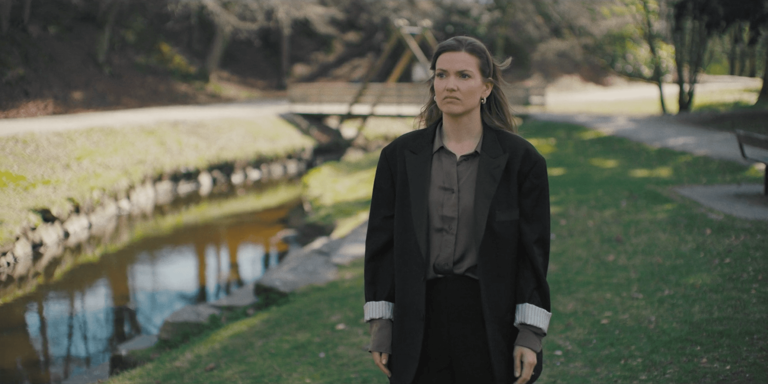 Jens og Maddi i Sandvedparken