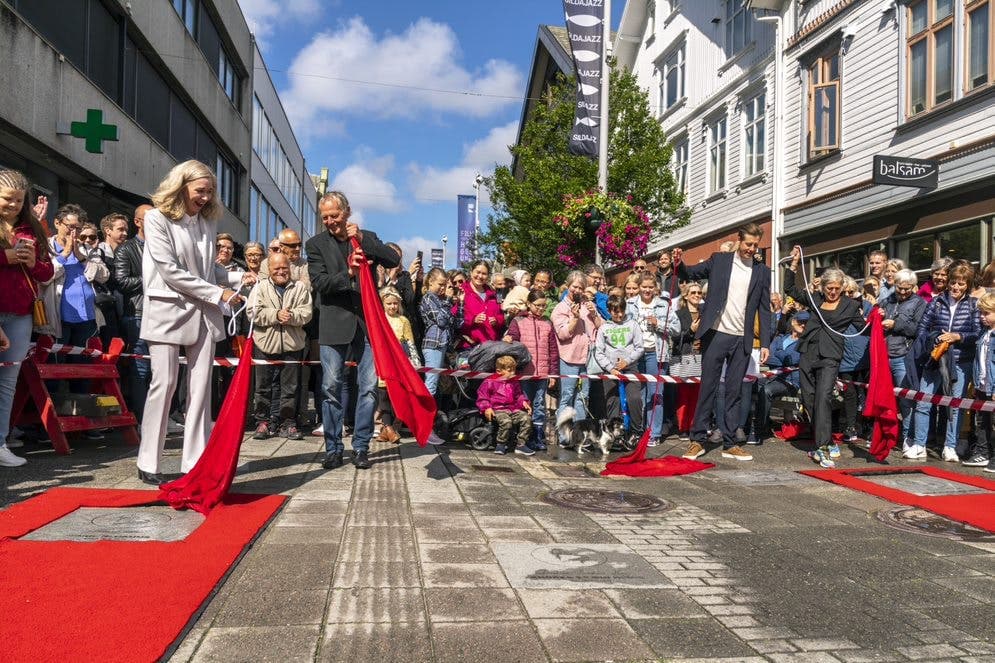 Walk of Fame Haugesund avdukning