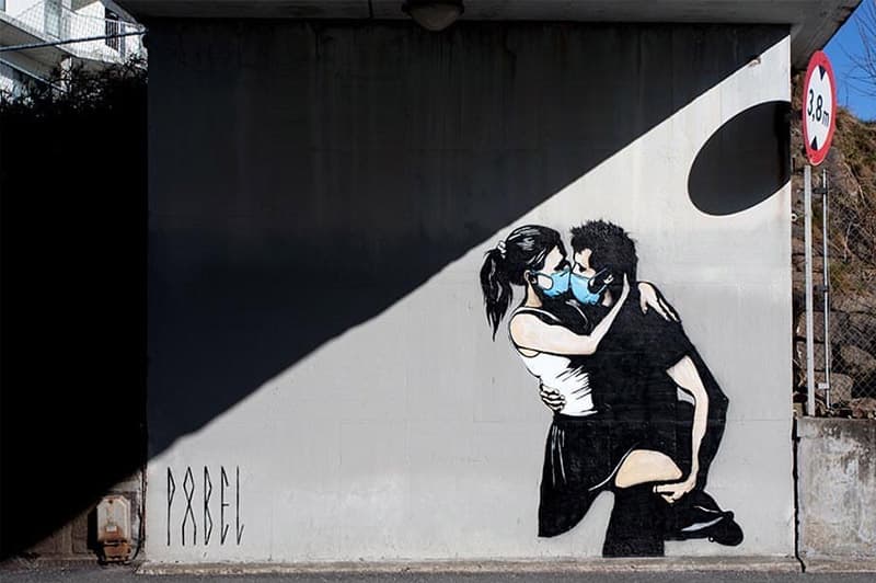 Street art made by Pøbel from Bryne, Norway