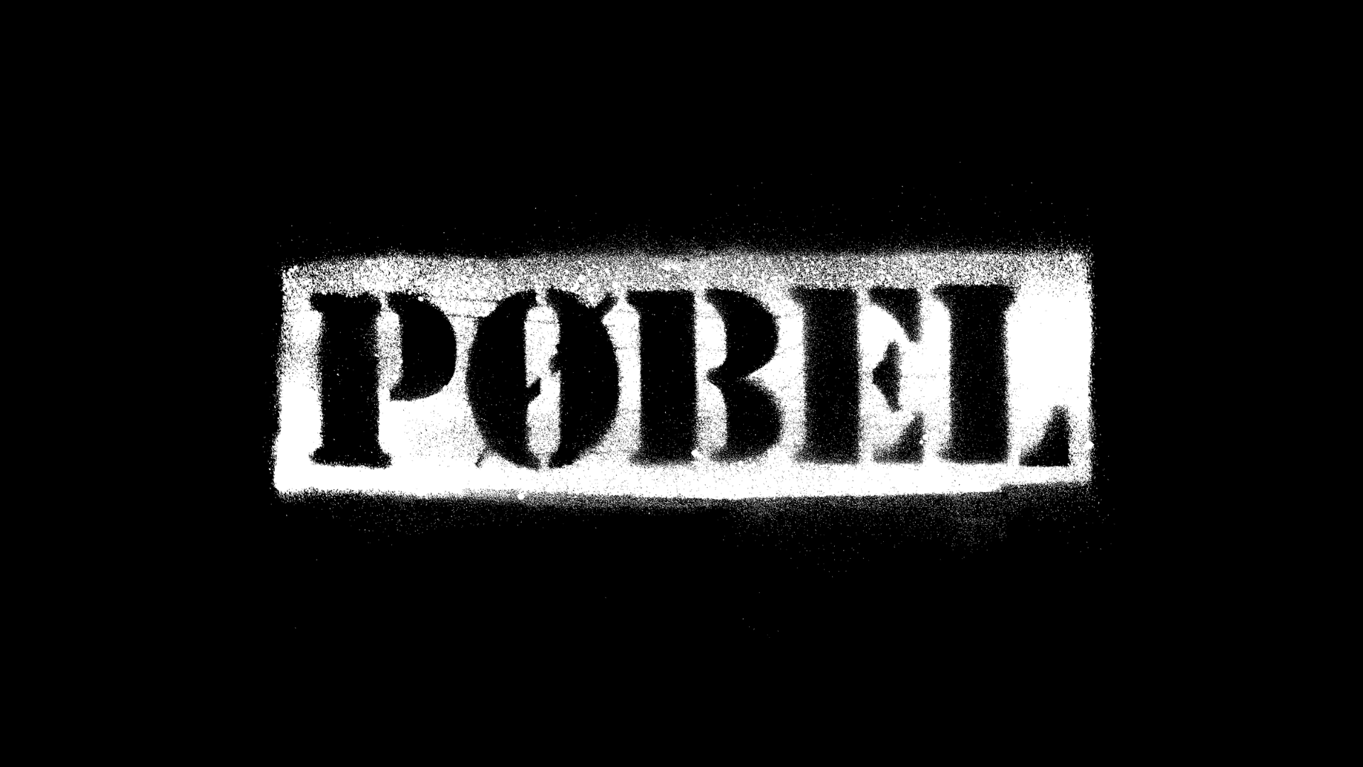 Logo street artist Pøbel