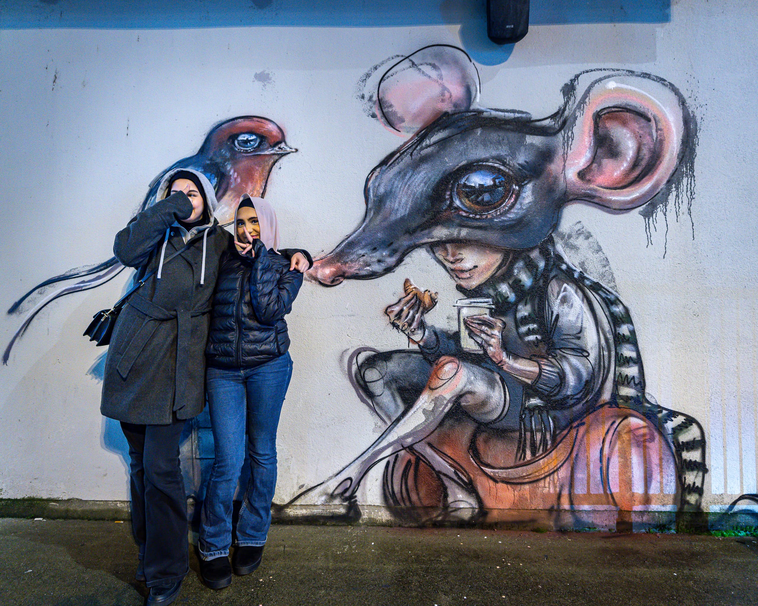 street art stavanger by Hera for Nuart. Project Trains, Planes & Automobiles