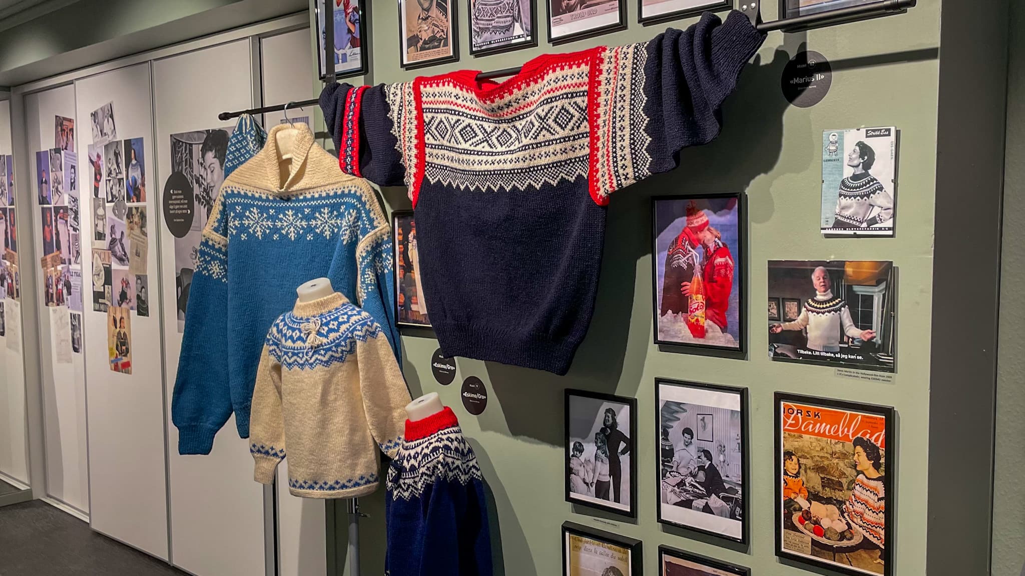 Genser med Marius mønster av Unn Søiland Dale