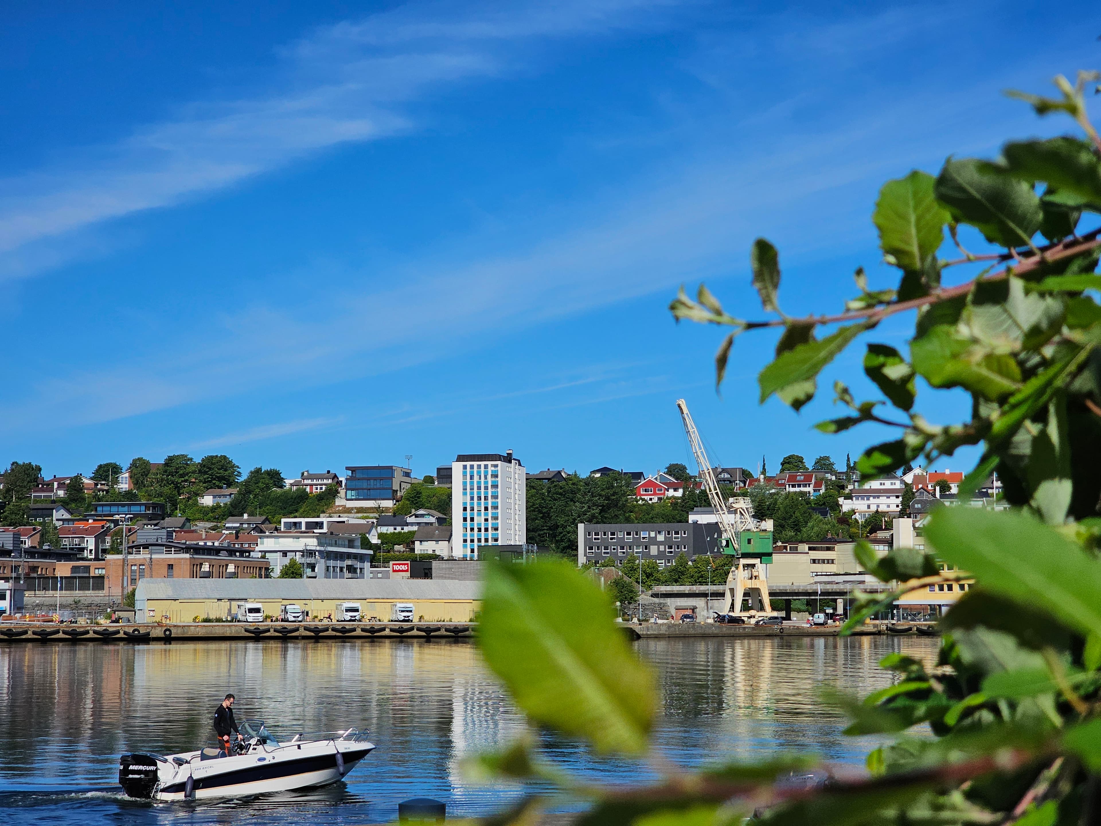 Sandnes havn båter og kaianlegg