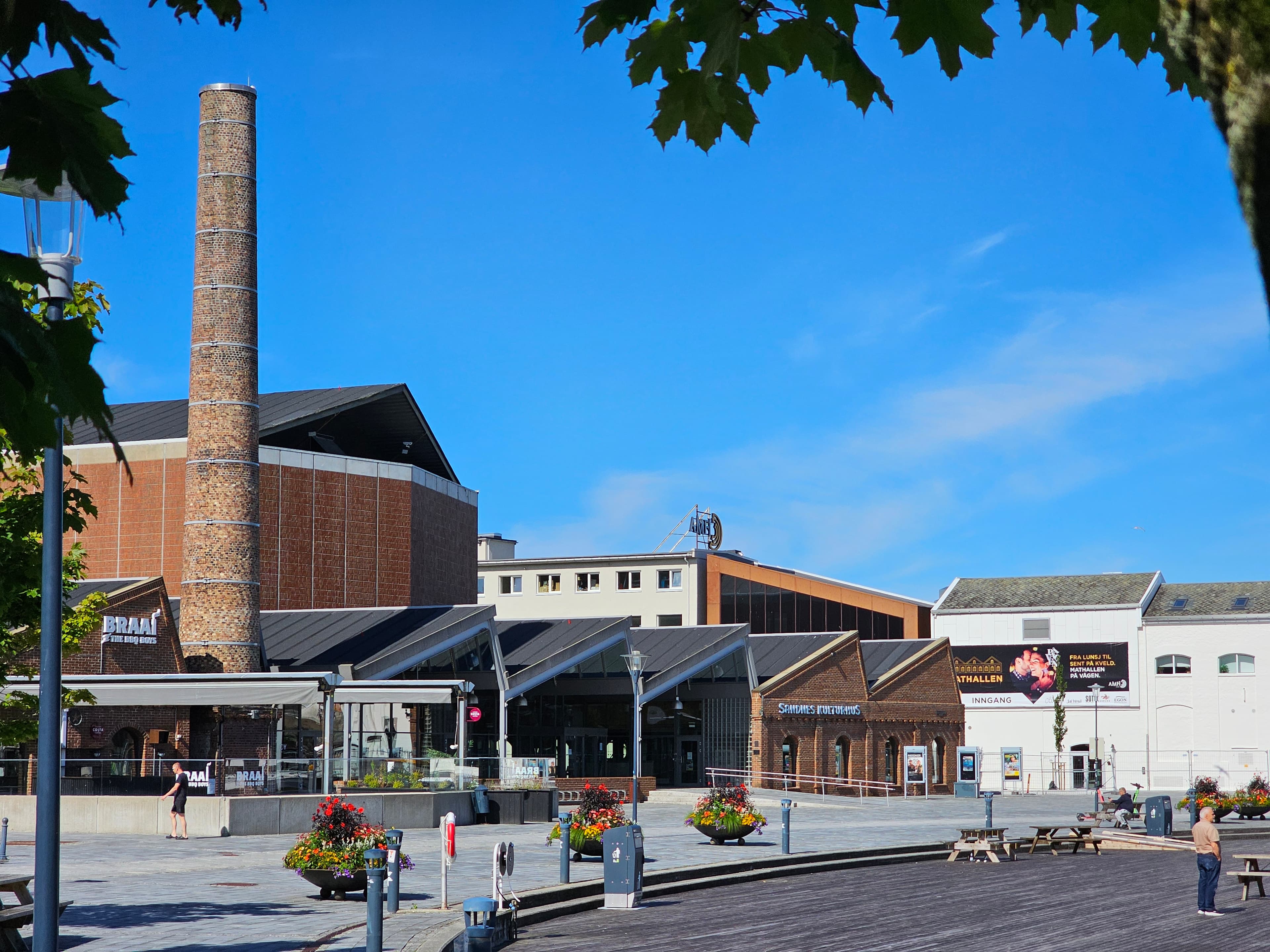 Sandnes havn båter og kaianlegg