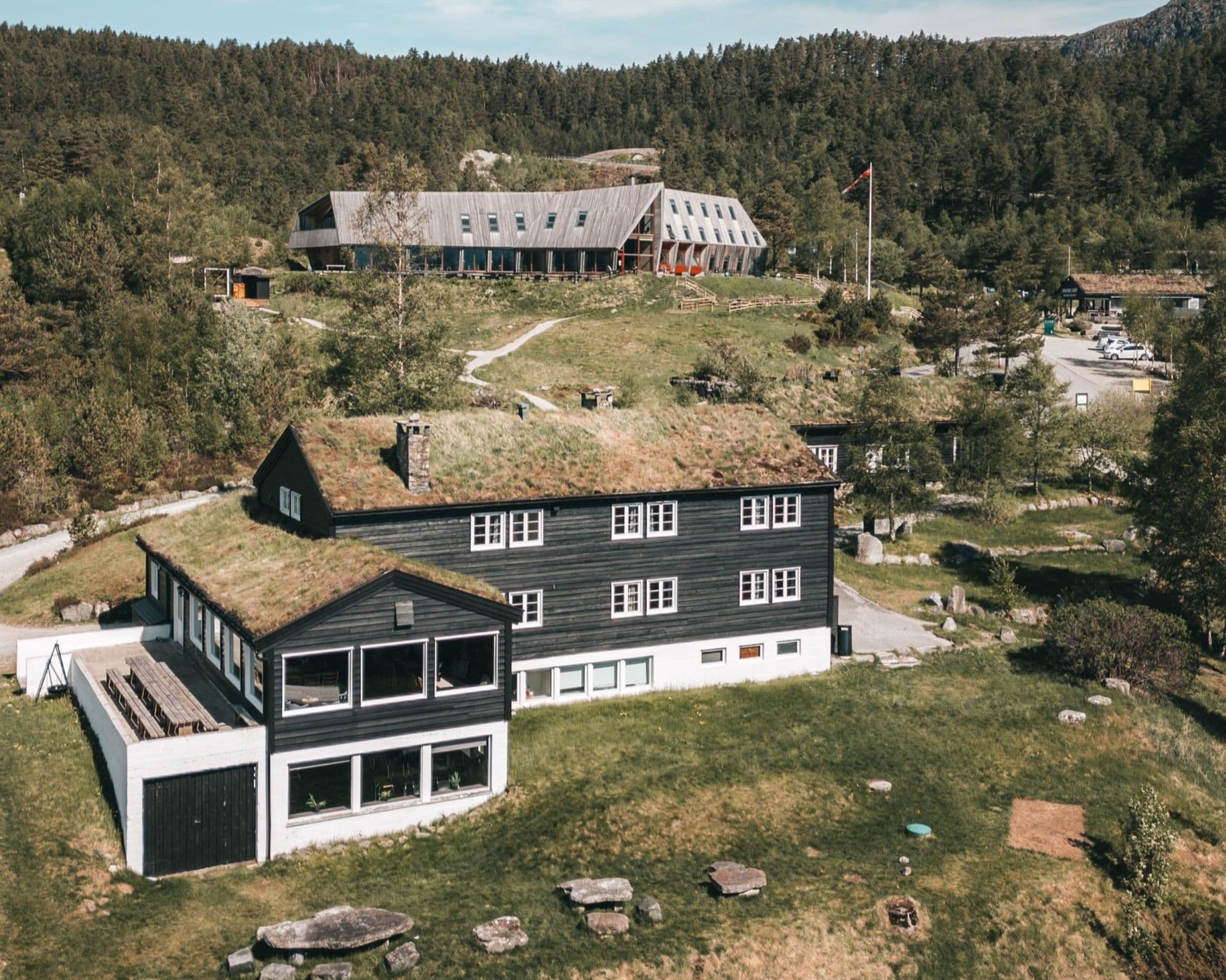 Området ved Preikestolen Basecamp