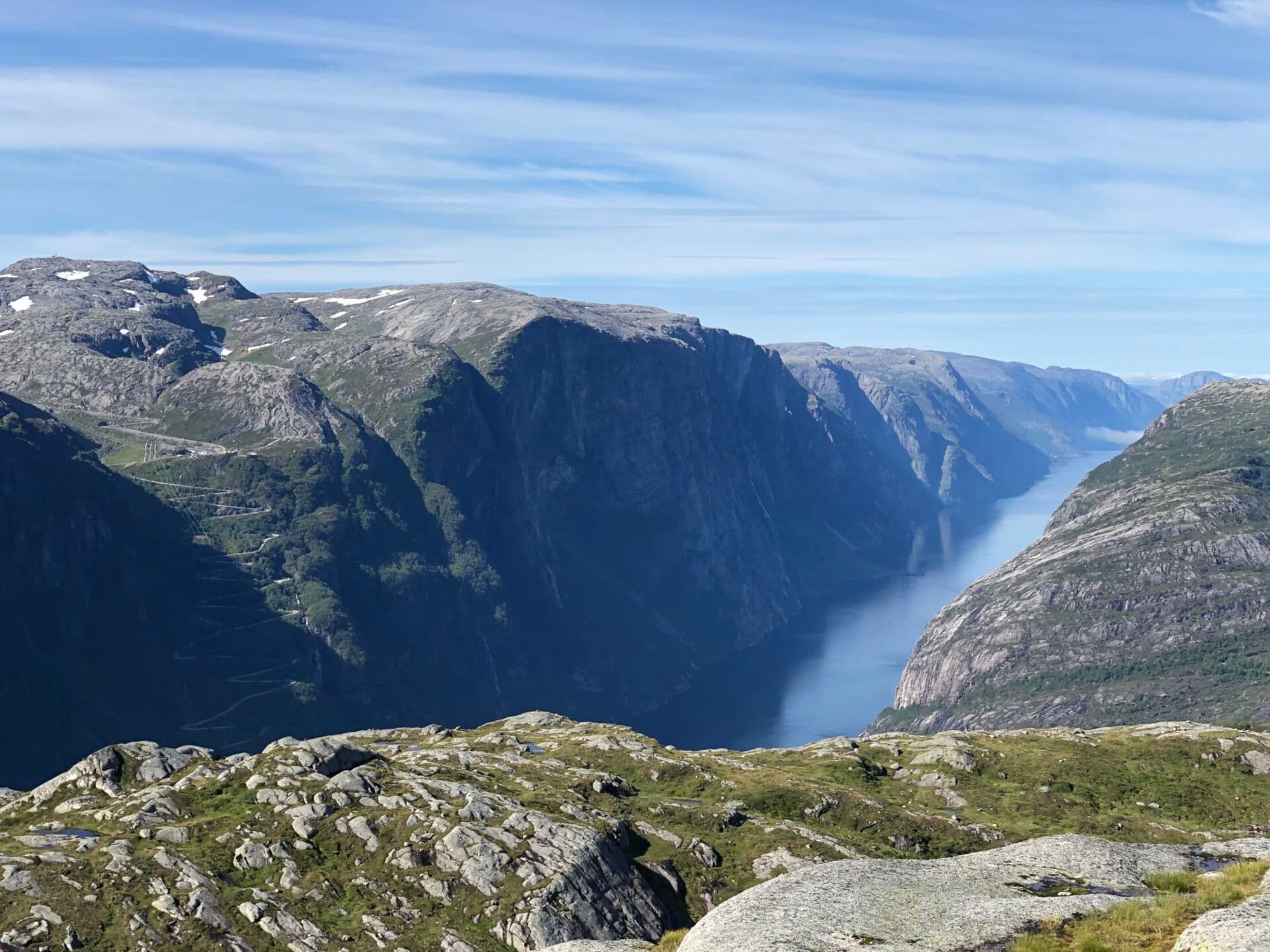 mountains, fjords, views, hikes