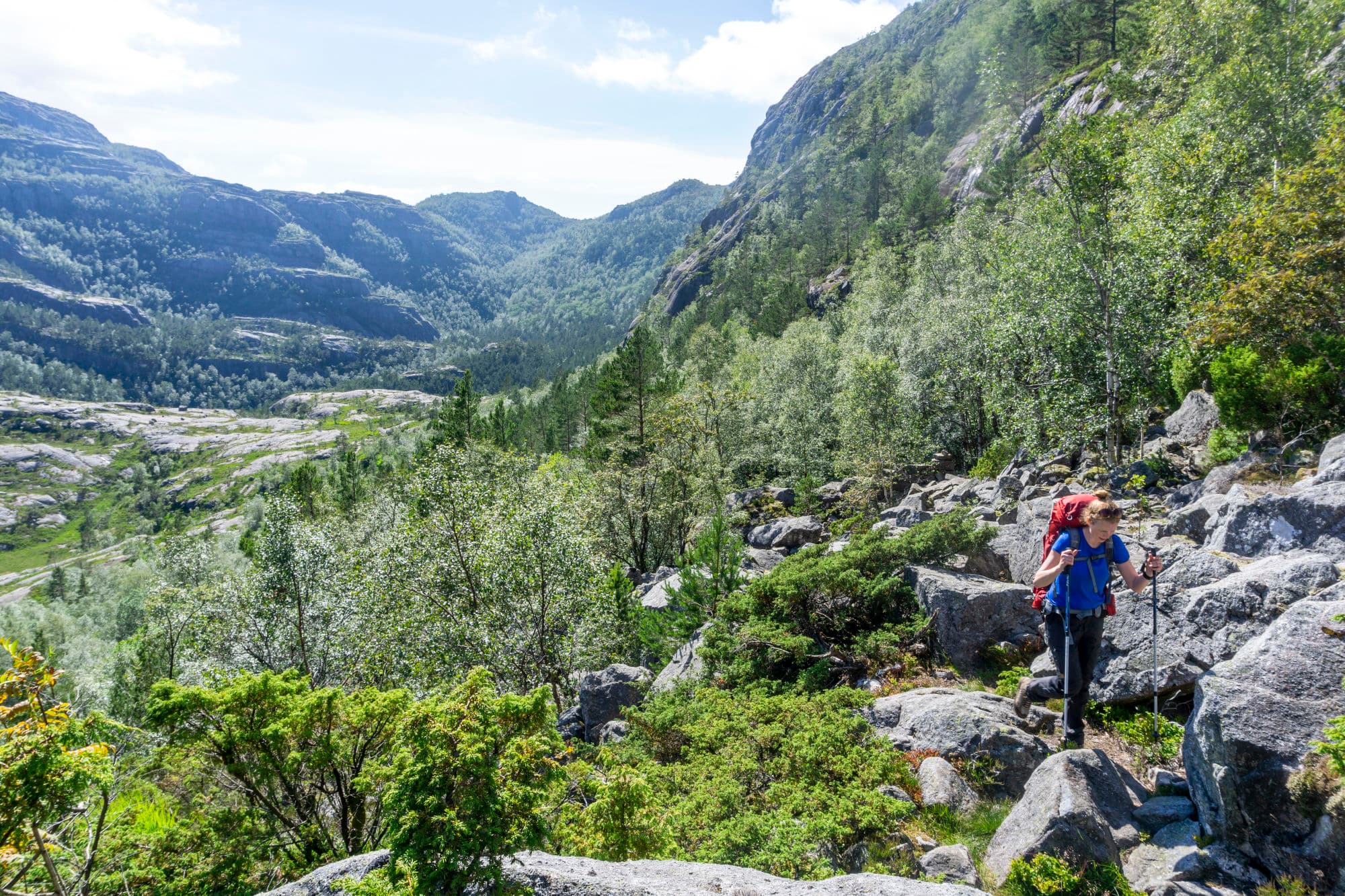 mountains, fjords, views, hikes