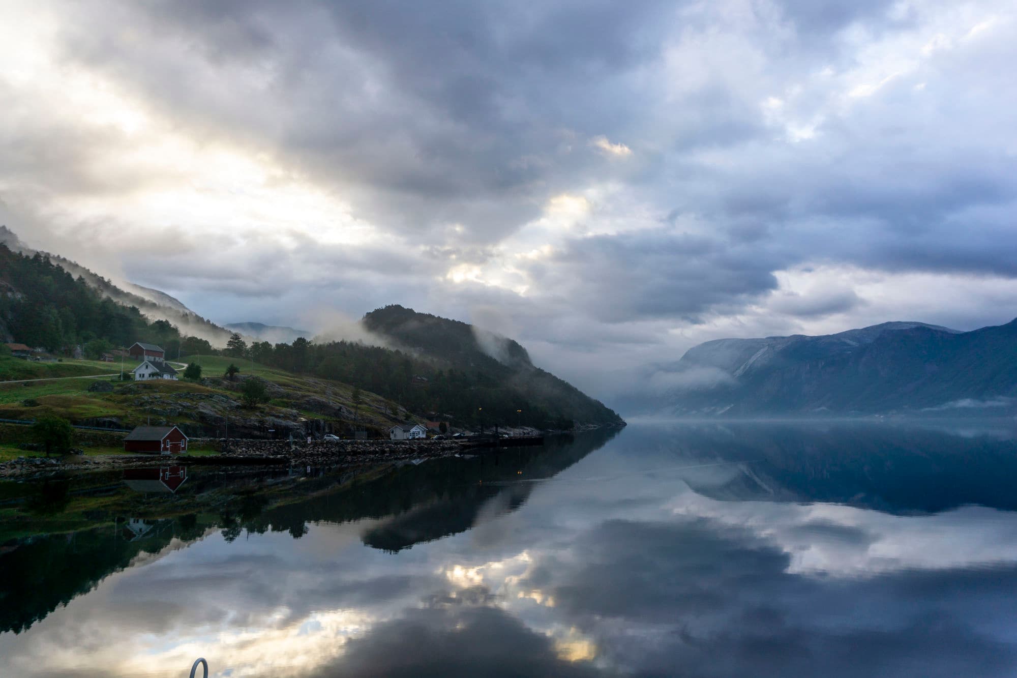 mountains, fjords, views, hikes