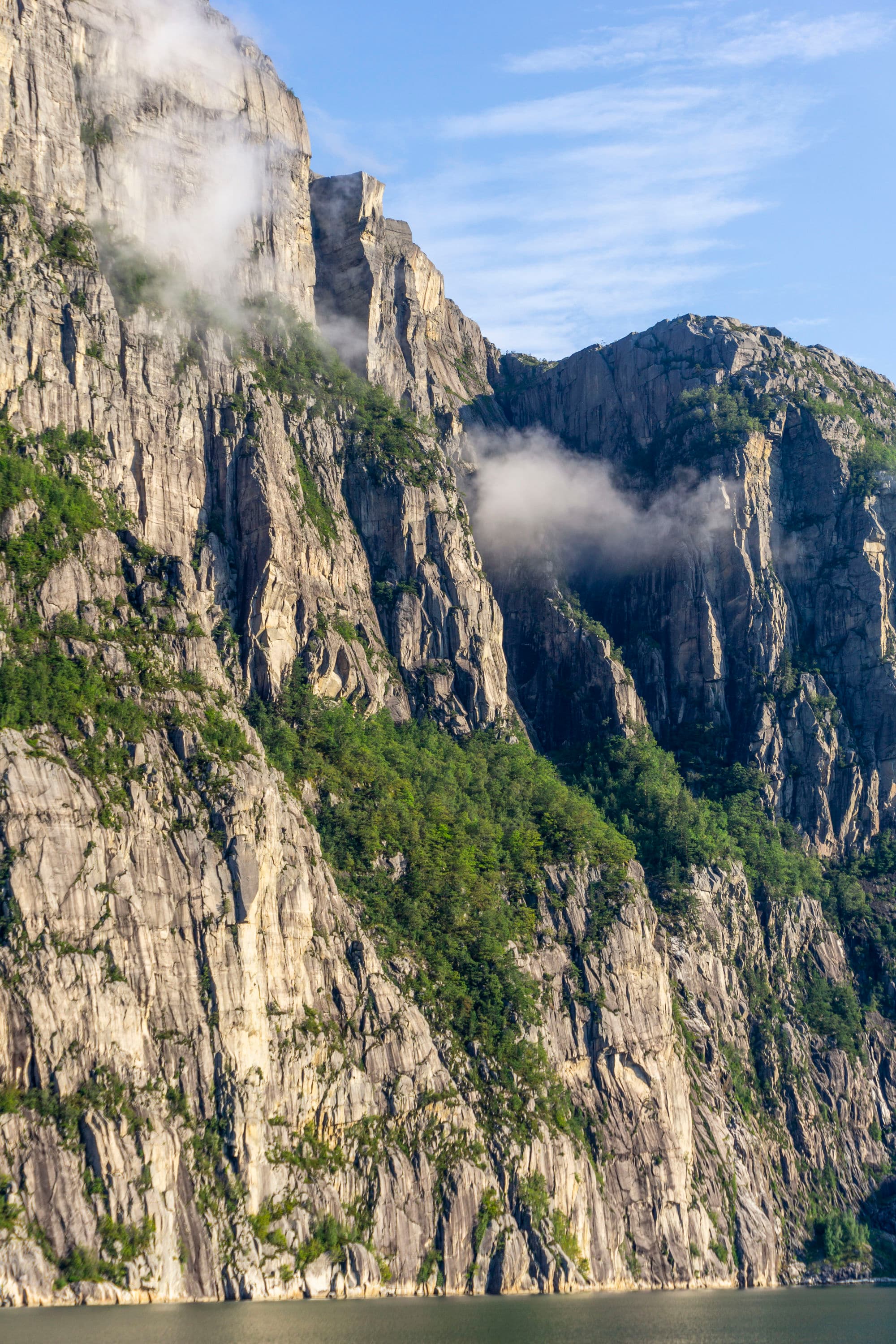 mountains, fjords, views, hikes