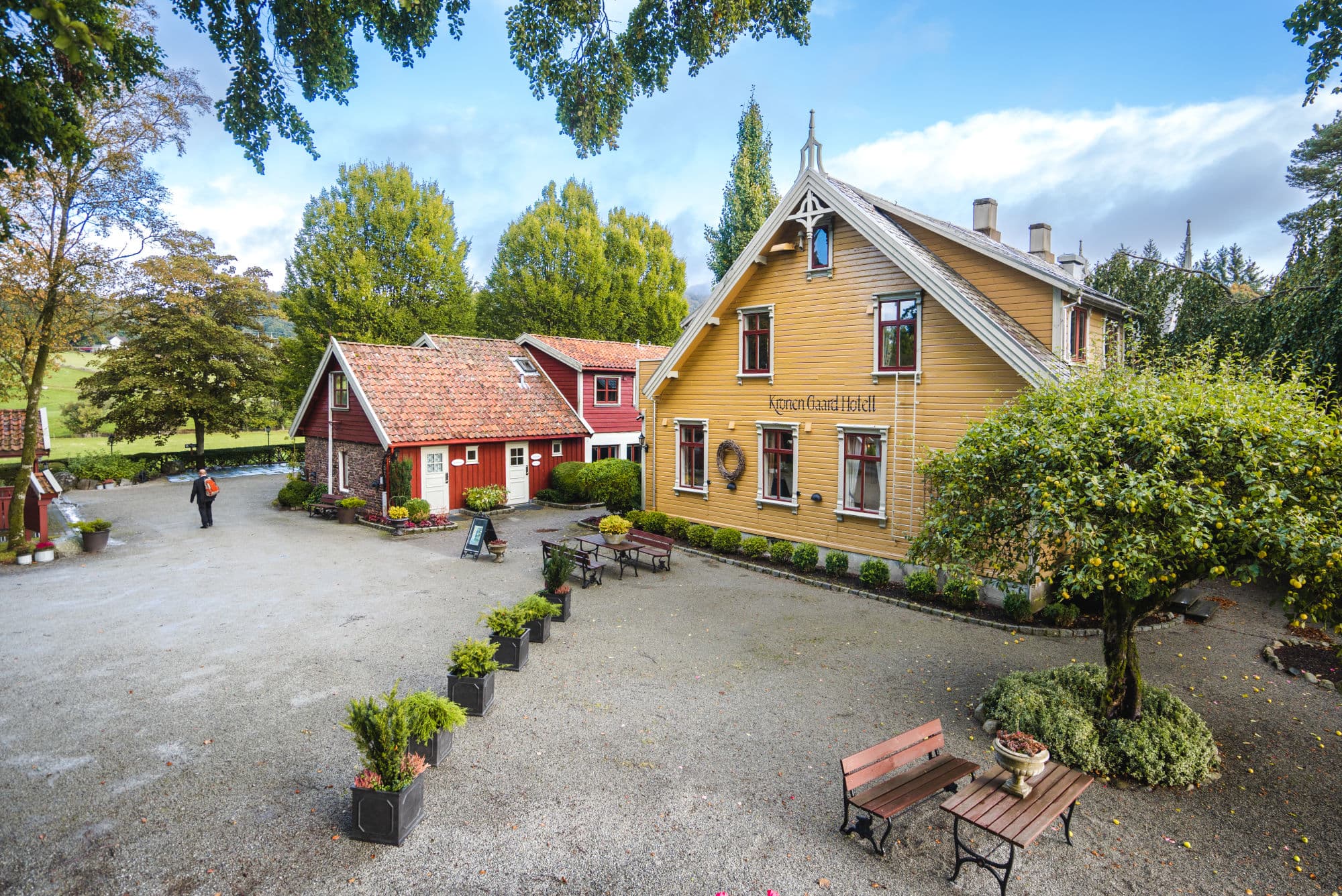 Kronen Gaard Hotell og Bakernes Paradis