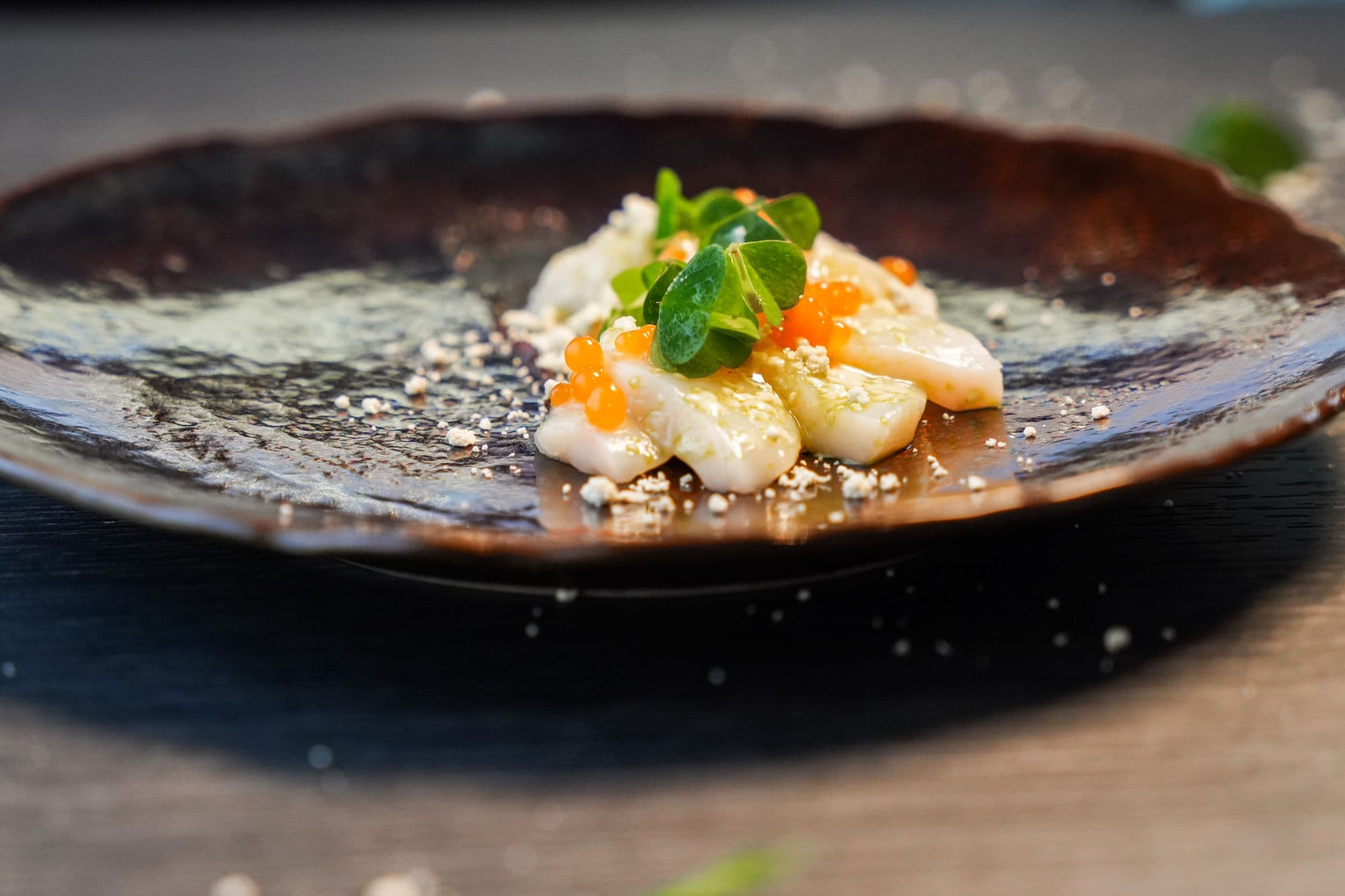 food on the plate