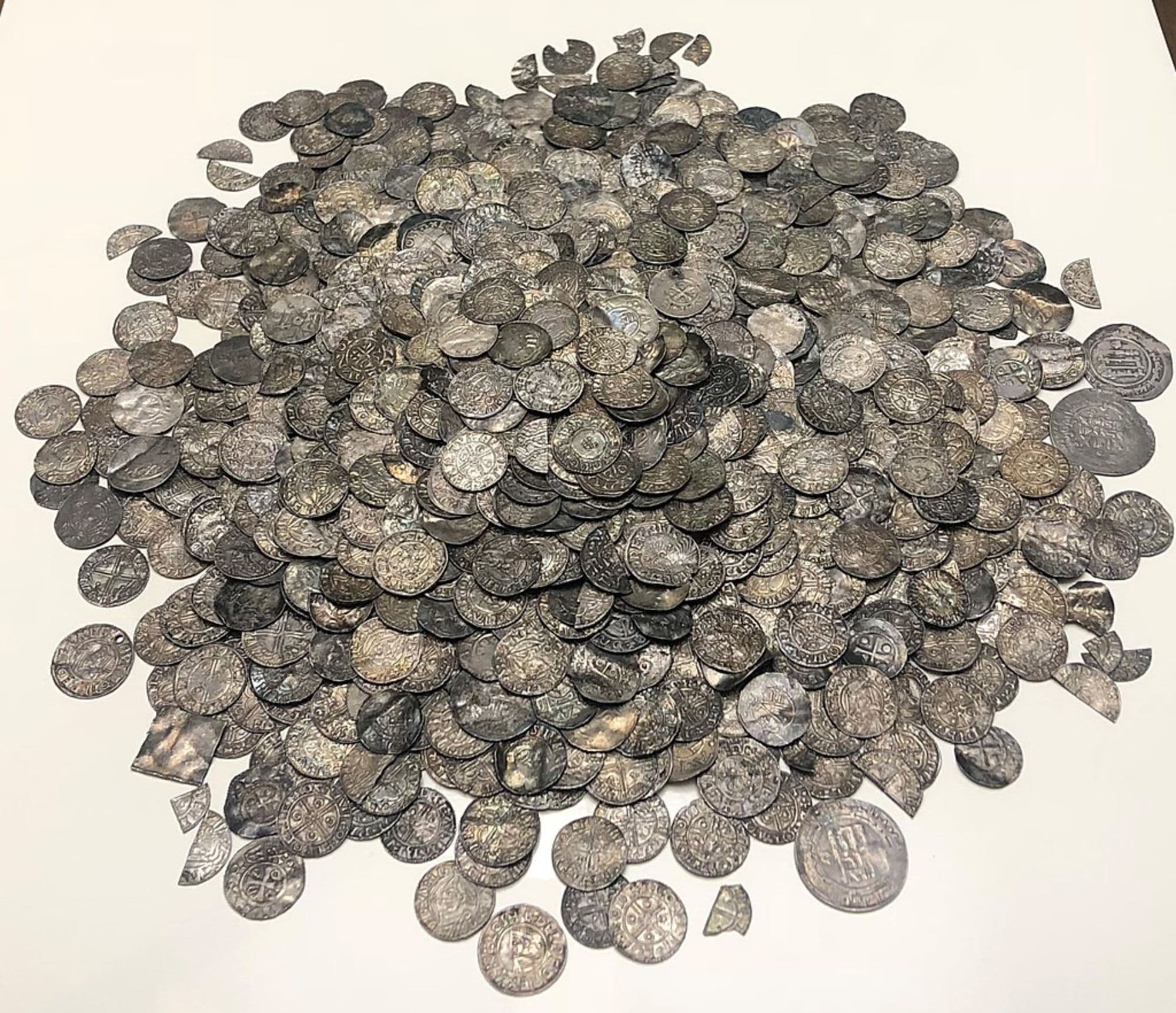 silver coins from the Viking Age