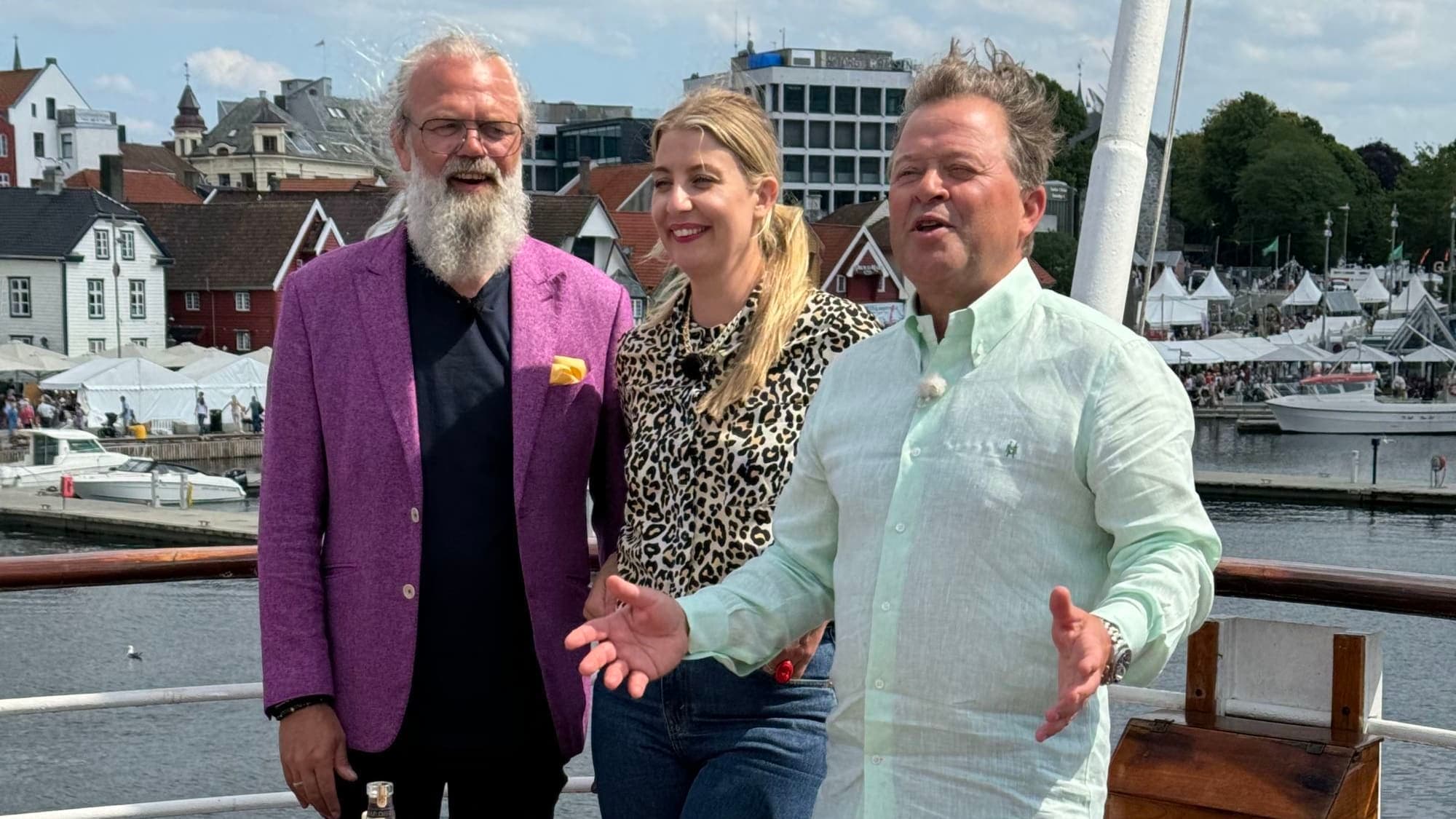 Stig Bareksten, Frida Ronge og Arne Hjeltnes