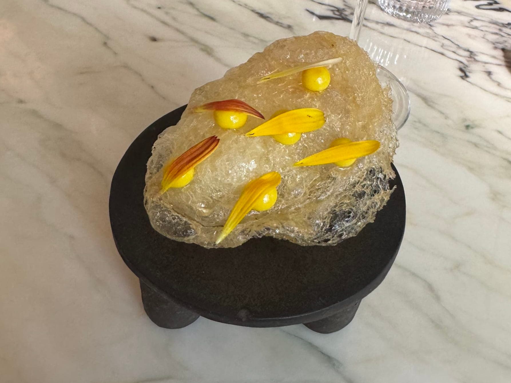 food on a plate michelin star