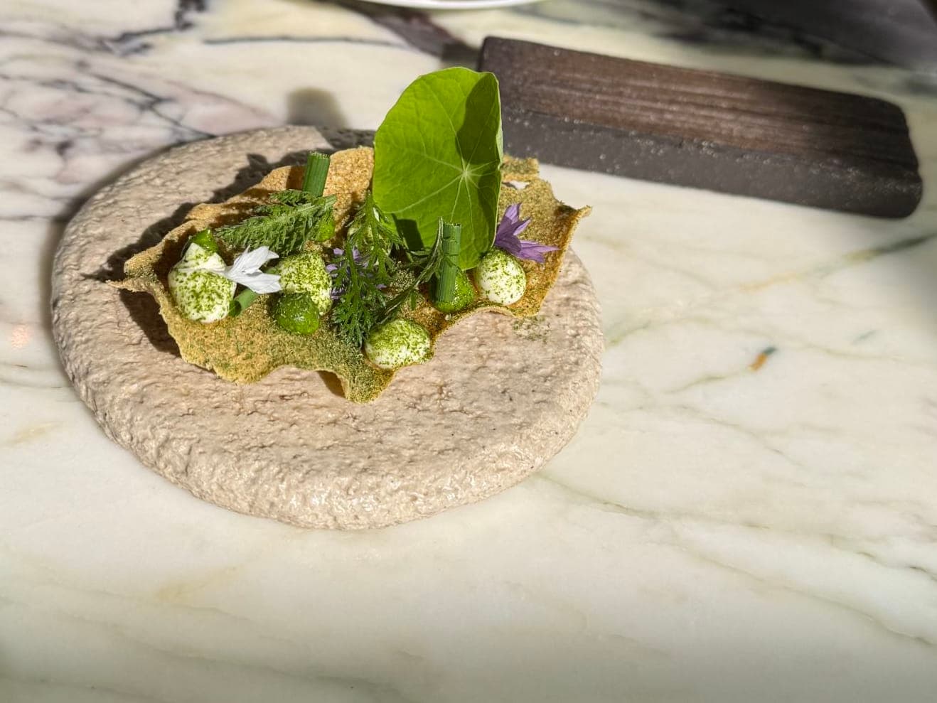 food on a plate michelin star