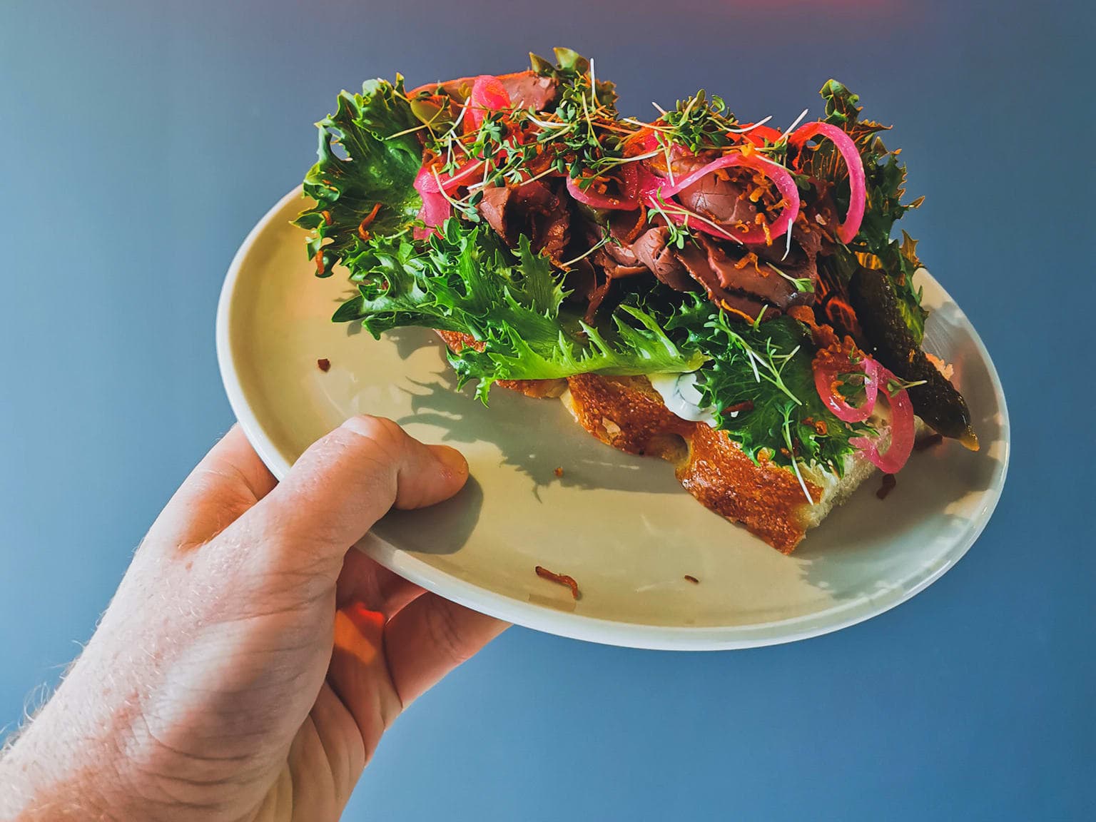 Smørbrød hos LERVIG Local