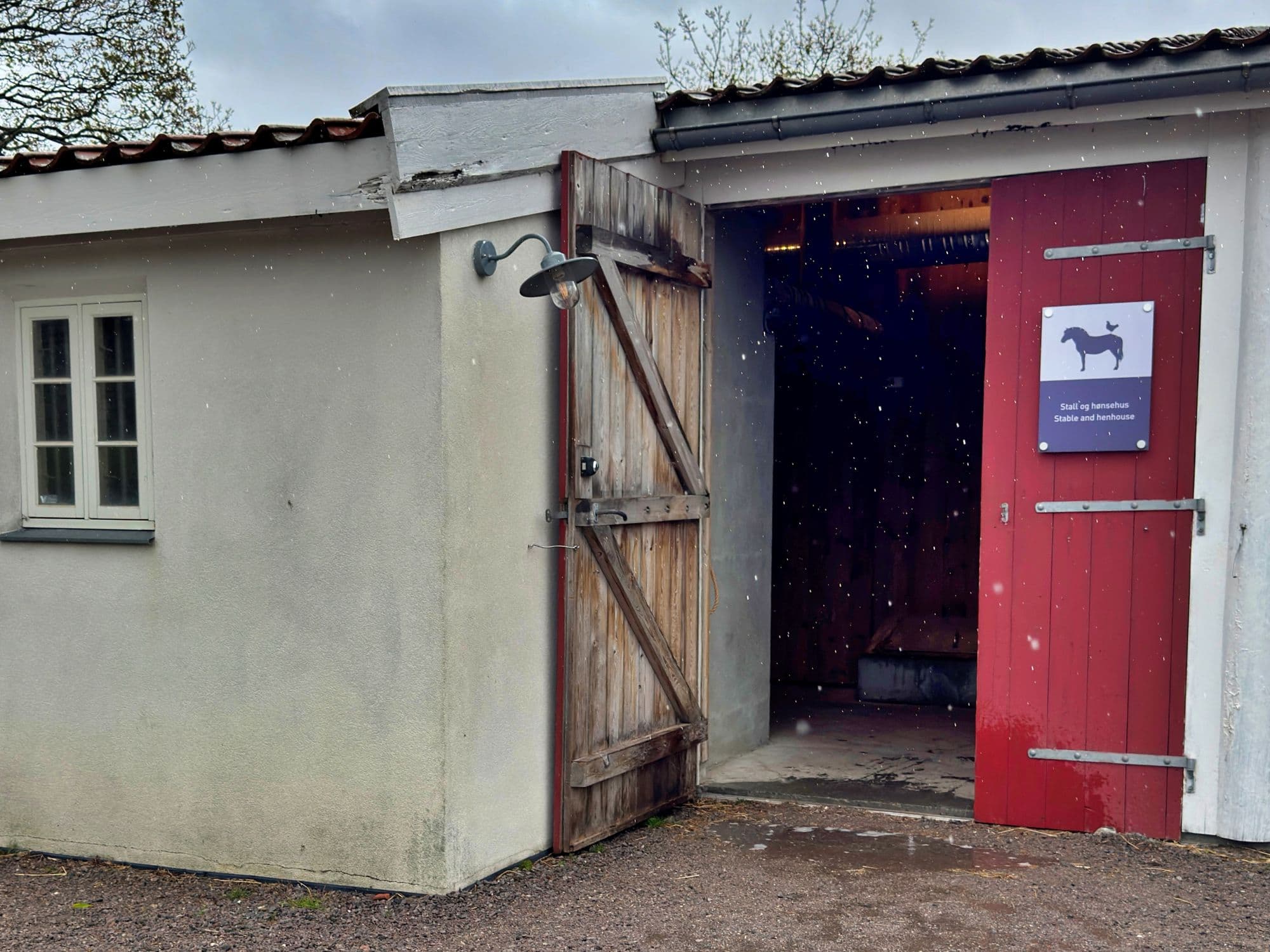 Entrance farm animals at Vitengarden
